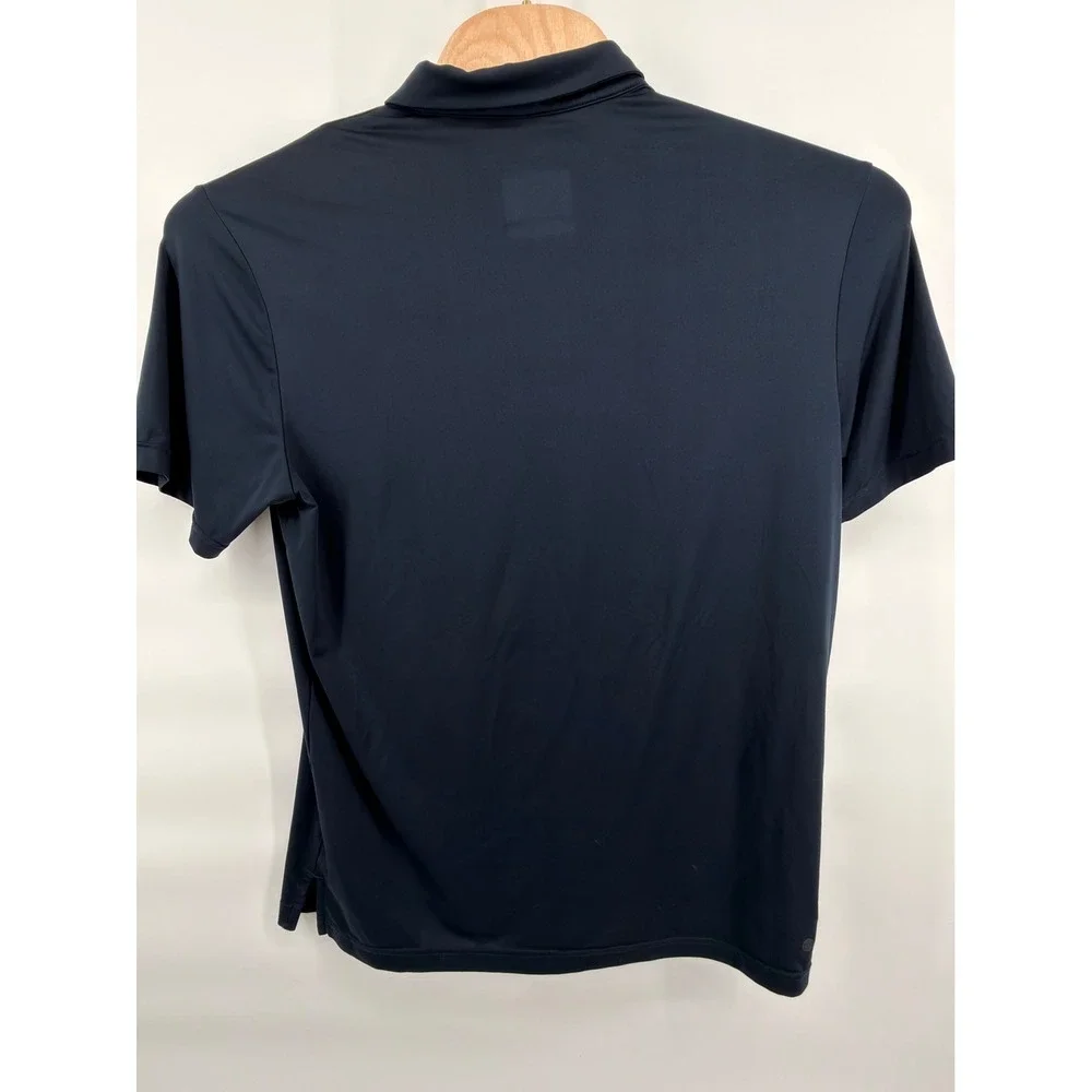 Adidas Seattle Kraken‎ NHL Polo Shirt Mens Large L Navy AEROREADY Parley HF6195